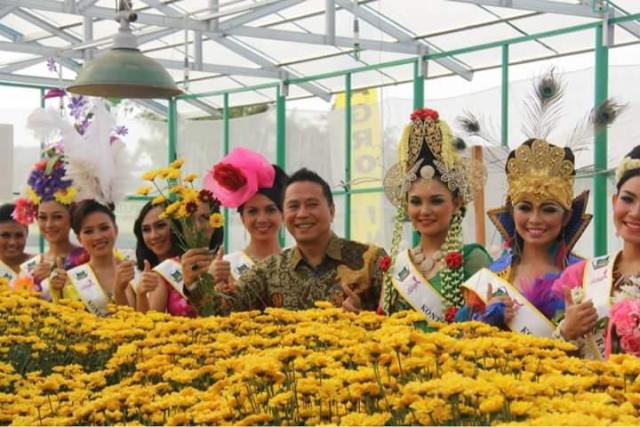 Krisan Kulo �Jawara� di Festival Holtikultura Mataram